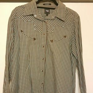 Cruel girl size large western shirt